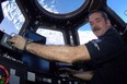 Canadian astronaut Chris Hadfield poses for a photo during his time aboard the International Space Station. Hadfield will be a special guest of the WSO's opening pops concerts on Oct. 17-19. (Courtesy of Chris Hadfield)