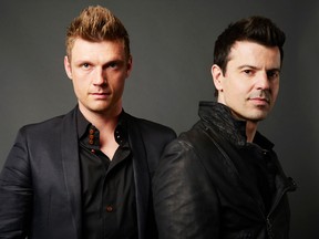 On Sunday, Sept. 28 Nick Carter and Jordan Knight perform at Royal Oak Music Theatre in Royal Oak. Mich.