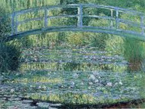 Waterlily Pond, Green Harmony by Claude Monet