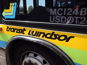 A Transit Windsor bus. (Windsor Star files)