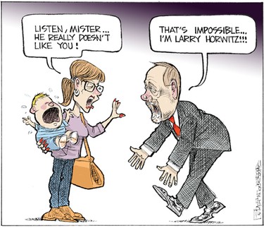 Mike Graston's Colour Cartoon For Friday, October 10, 2014