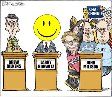 Mike Graston's Colour Cartoon For Saturday, October 25, 2014