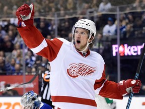 Detroit Red Wings' forward  Justin Abdelkader is rooting for the Michigan State Spartans in the NCAA men's basketball tournament.