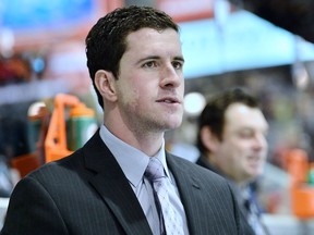 Ex-Spits captain Paul McFarland was an assistant coach with the Oshawa Generals. (Terry Wilson/OHL Images)