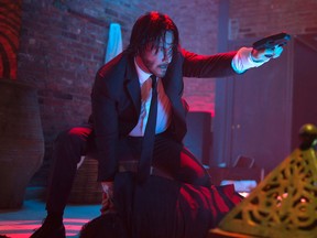 Keanu Reeves as John Wick in a scene from the film, John Wick. (AP Photo/Lionsgate, David Lee)