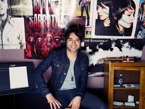 BC radio host of Q,  Jian Ghomeshi in his Toronto studio in 2011. (Matthew Filpowich/Oh Boy Photography)