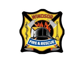 Windsor Fire and Rescue Service logo.