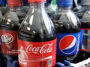 In this file photo, three big studies have found that drinking even one diet soda a day boosts your odds of developing metabolic syndrome -- a precursor to diabetes and heart disease -- by 34 per cent to 44 per cent. (Rich Pedroncelli / Associated Press files)