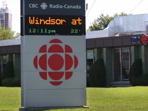 CBC Radio in Windsor. (NICK BRANCACCIO/The Windsor Star)