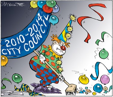 Mike Graston's Colour Cartoon For Thursday, October 20, 2014