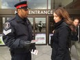 Windsor police were at Devonshire Mall Thursday as part of their Lock it or Lose it anti-theft campaign. (Jason Kryk/The Windsor Star)