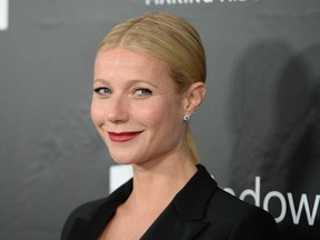 Actress Gwyneth Paltrow attends a gala in Los Angeles, October 29, 2014. (Getty Images files)