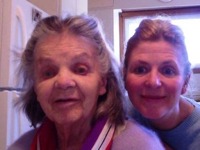 Betty Terry, 89, and her daughter Hope Terry. Betty has Alzheimers and her home care hours have been reduced. (Courtesy of the Terry family)