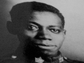James Jacobs was a Windsor postman who joined the 18th Battalion during the First World War. (Photo courtesy of the North American Black Historical Museum.)