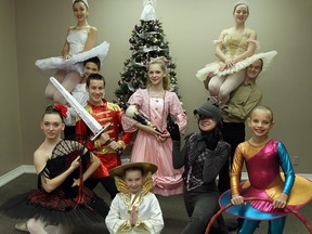 Dancers from the Edmunds Towers School of Dance are photographed in Windsor on Tuesday, November 25, 2014. The group will perform the classic the Nutcracker at the Capitol Theatre in Windsor on December 5, 6 and 7th. (TYLER BROWNBRIDGE/The Windsor Star)