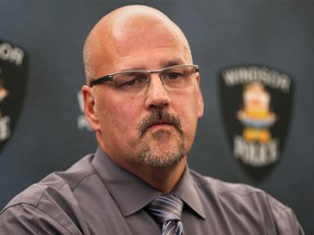 Staff Sgt. Mark Denonville of the Windsor Police Service major crimes branch on Nov. 14, 2014. (Dan Janisse / The Windsor Star)