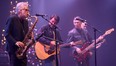 From left, Kelly Hoppe, Jody Raffoul, and David Cyrenne of The Saints perform Christmas tunes at a press conference to promote their upcoming charity concert, Sleighing Hunger, at Caesars Windsor Colosseum, Thursday Nov. 6, 2014.  The concert takes place Sunday, Dec. 21.(DAX MELMER/The Windsor Star)