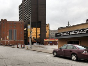 Freedom way looking north from Park Street East in Windsor, Ontario on November 25, 2014. (JASON KRYK/The Windsor Star)