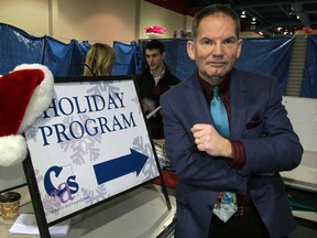Mike Clark of CAS is hoping for more sponsors will step forward for CAS Holiday Program December 5, 2014.  (NICK BRANCACCIO/The Windsor Star)