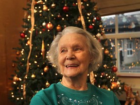 Lillian Beren who turns 100 years-young on Christmas day.    (Jason Kryk/The Windsor Star)
