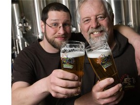 “Each province has drawn up a completely different framework for beer. And if you’re from out of province, you’re literally considered foreign,” said Steve Beauchesne (left), president and CEO of Beau’s All Natural Brewing Co.