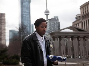 Leighton Hay walked out of a Toronto courthouse a free man last month after spending more than 12 years in prison for what has been described as a "wrongful first-degree murder conviction."
(Jesse Johnston/The Canadian Press)