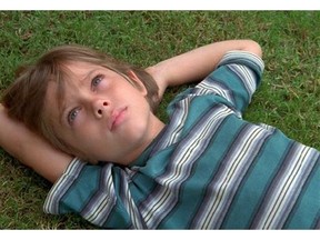 This image released by IFC Films shows Ellar Coltrane at age six in a scene from the film,"Boyhood." (AP Photo/IFC Films)
