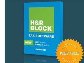 H&R Block's tax software.