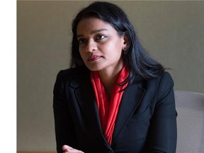 Ramona Persaud, who manages the global equity portions of the Fidelity Global Dividend Fund and Fidelity Global Monthly Income Fund, has owned everything from Nigerian banks to Japanese drug makers.