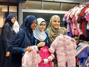 The local Muslim community has capped off a successful coat drive which will see 300 new and gently used coats handed over to the Unemployed Help Centre’s Coats for Kids Program. (Special to The Star)
