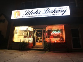 Blak's Bakery at 1022 Langlois Ave. in Windsor is shown on Dec. 2, 2014. (Jason Kryk / The Windsor Star)