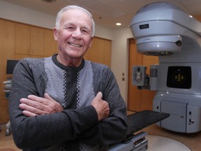 John Viecelli, who donated $250,000 to the cancer centre at Windsor Regional Hospital - Met Campus, is pictured at the centre, Friday, Dec. 5, 2014.  (DAX MELMER/The Windsor Star)