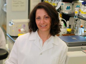Dr. Paola Marignani,  from Dalhousie University, Faculty of Medicine, Dept. Biochemistry and Molecular Biology. (Courtesy of Paola Marignani)