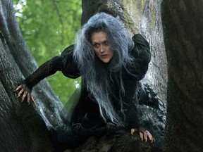 Meryl Streep appears in a scene from "Into the Woods." (AP Photo/Disney Enterprises, Inc., Peter Mountain)