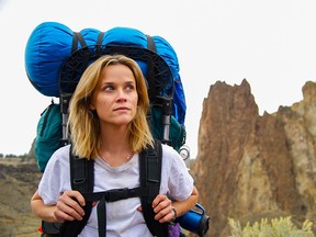 This image released by Fox Searchlight Pictures shows Reese Witherspoon in a scene from the film, "Wild." (AP Photo/Fox Searchlight Pictures, Anne Marie Fox)