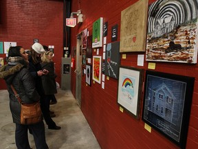 In this file photo, the 12th annual Walkerville Holiday Walk attracted a large crowd, Saturday, Nov. 22, 2014. An arts and craft show at the Walkerville Brewery was well attended. (DAN JANISSE/The Windsor Star)