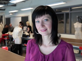 Elaine Chatwood is program co-ordinator and instructor of the St. Clair College Fashion Design Program. (JASON KRYK / Windsor Star files)