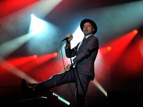Gord Downie and the Tragically Hip perform at the Colosseum, Caesars Windsor on Jan. 17. (Jenelle Schneider / Postmedia News files)