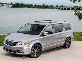 The 2015 Chrysler Town and Country minivan is shown in this undated photo. (Courtesy of Fiat Chrysler Automobiles)