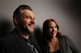 Mike and Kelly Authier, from the Oh Chays, both have extensive music experience. (TYLER BROWNBRIDGE / The Windsor Star)