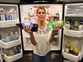 A holiday workout is as close as your refrigerator, as The Star's Kelly Steele shows. (DAN JANISSE / The Windsor Star)