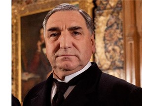 This publicity image released by PBS shows Hugh Bonneville as Lord Grantham, left, and Jim Carter as Mr. Carson from the popular series "Downton Abbey." The third season premiere airs in the U.S. on Sunday, Jan. 6, 2013 on PBS.
(Joss Barratt/Postmedia News)