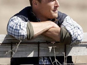 Bachelor Chris Soules, an Iowa farmer, now starring on the ABC TV reality show The Bachelor.