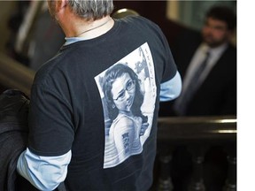 Glen Canning, father of Rehtaeh Parsons, leaves provincial court in Halifax on Thursday, Jan. 15, 2015. A second young man who pleaded guilty in the child pornography case involving his daughter was sentenced to a year of probation.
Photograph by: THE CANADIAN PRESS/Andrew Vaughan