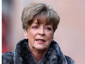 A Jan. 29, 2014 photo from files of TV series Coronation Street actress, Anne Kirkbride, who played Deirdre Barlow. Anne Kirkbride has died after a short illness, her husband David Beckett said Monday, Jan. 19, 2015. (AP Photo/PA, Peter Byrne)