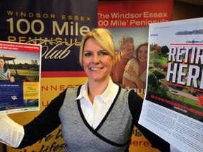 In this file photo, Krista Del Gatto, president of Windsor-Essex Active Retirement Community Initiative continues to promote Windsor and Essex County as a desirable location for retirees or the 50-plus age group, Tuesday December 30, 2014. (NICK BRANCACCIO/The Windsor Star)