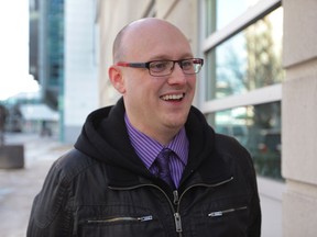 James Marentette has won the top two prizes in United Way's Dine Anywhere In World raffle. Marentette is pictured on Friday, Jan. 30, 2015. (NICK BRANCACCIO/The Windsor Star)