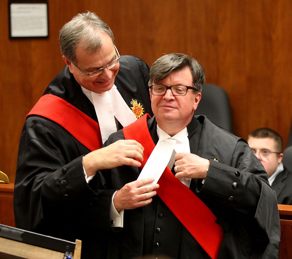 George King sworn in as Superior Court judge Windsor Star