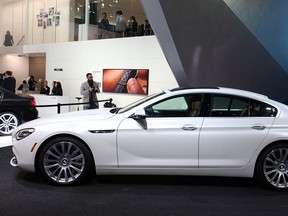 The BMW 650i is unveiled at the North American International Auto Show at Cobo Hall, Monday, Jan. 12, 2015.  (DAX MELMER/The Windsor Star)