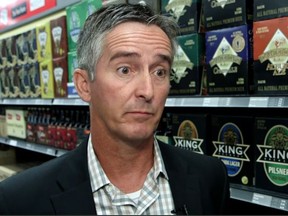 The Beer Store spokesman Jeff Newton. (Screengrab)